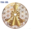 Yoga with Flower of Life Healing Grid
