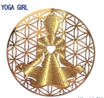 Yoga with Flower of Life Healing Grid