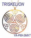 Celtic Spiral or Triskelion Decoration