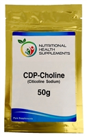 CDP Choline (Citicoline Sodium) 50g Bulk Powder