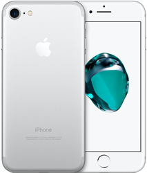 GSM ATT Apple iPhone 7 32gb Silver B-Stock