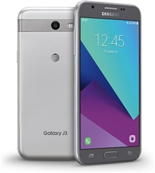 GSM Samsung J327a Galaxy J3 Prime Silver