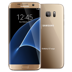 Spot in LCD GSM Samsung G935a 32GB Galaxy S7 Edge Gold