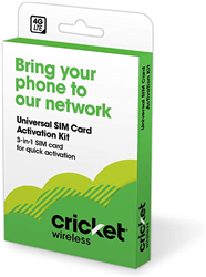 Cricket Universal 3in1 SIM