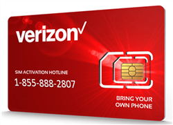 Verizon Prepaid Universal 3in1 SIM TRI-A