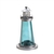 Blue Glass Watch Tower Candle Lantern