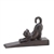 Cat Stretching Cast Iron Door Stop