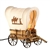 Western Covered Wagon Table Lamp