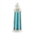 Lighthouse Blue Glass Candle Lantern