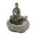Buddha Tabletop LED Water Fountain Candleholder