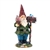 Bluebird Birdhouse Gnome Solar Lightup Statue