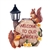 Welcome To Our Garden Squirrel Solar Lightup Statue