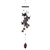 Bronze Cats And Bells Wind Chime 26" Long