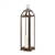 Extra Tall Copper Metal Pillar Candle Lantern
