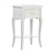 Country Loft 1-Drawer White Side Table