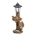 Friendly Squirrels Welcome Solar Lamp