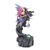 Light Up Fairy Perched On Dragon Figurine