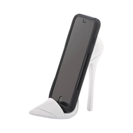 Dazzling White High Heel Shoe Cell Phone Holder