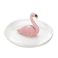 Pink Flamingo Ring Holder