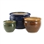 Designer Trio Ceramic 3PC Planter Pot Set