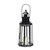 Black Lighthouse Metal Candle Lantern