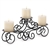 Tuscan Scrollwork Centerpiece Candle Holder