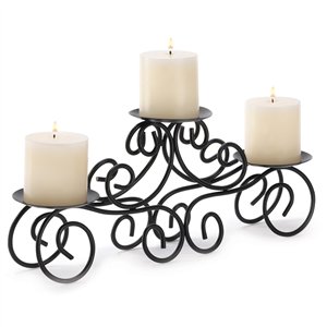 Tuscan Scrollwork Centerpiece Candle Holder