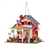 Country Store Red Wood Birdhouse