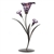 Purple Bloom Metal Tealight Candle Holder Tree