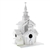 Little White Chapel Wood Birdhouse