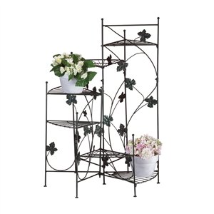 Ivy Design 6-shelf Metal Staircase Plant Stand