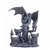 Dragon on Castle Tealight Candle Holder