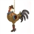 Cowboy Rooster Resin & Metal Birdhouse