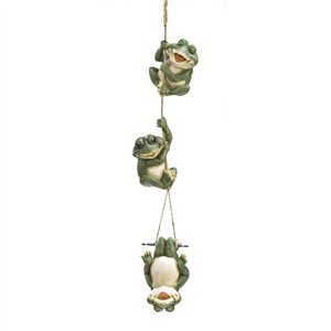 Frolicking Frogs Hanging Decoration