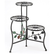 Wrought Iron Country Apple Plant Stand