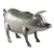 Galvanized Iron Pig Sculpture