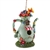 Green Tall Teapot Birdhouse