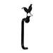 Rooster Black Vertical Door Handle