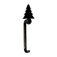 Pine Tree Black Vertical Door Handle