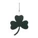 Shamrock Metal Hanging Silhouette-Green