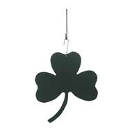 Shamrock Metal Hanging Silhouette-Green