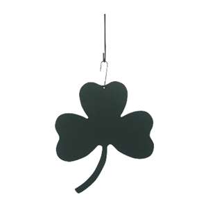 Shamrock Metal Hanging Silhouette-Green