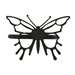 Butterfly Black Metal Napkin Ring