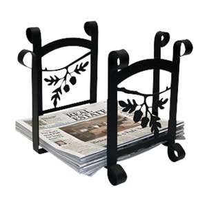 Village Wrought Iron RB-93 Acorn Newspaper Recycle Bin