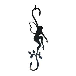 Garden Fairy Black Metal S-Hook