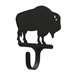 Buffalo Black Metal Wall Hook -Extra Small