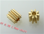 1.0mm Pinion gear 0.3M 8T