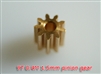 1.5mm Pinion gear 0.4M 9T for 130X