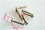 M1.2x6 Mechanical screws 10 ea