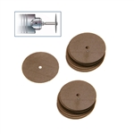 EXTRA THIN SEPARATING DISCS Silicon Carbide - Diameter: 7/8" Thickness 0.006"/ 0.15 mm